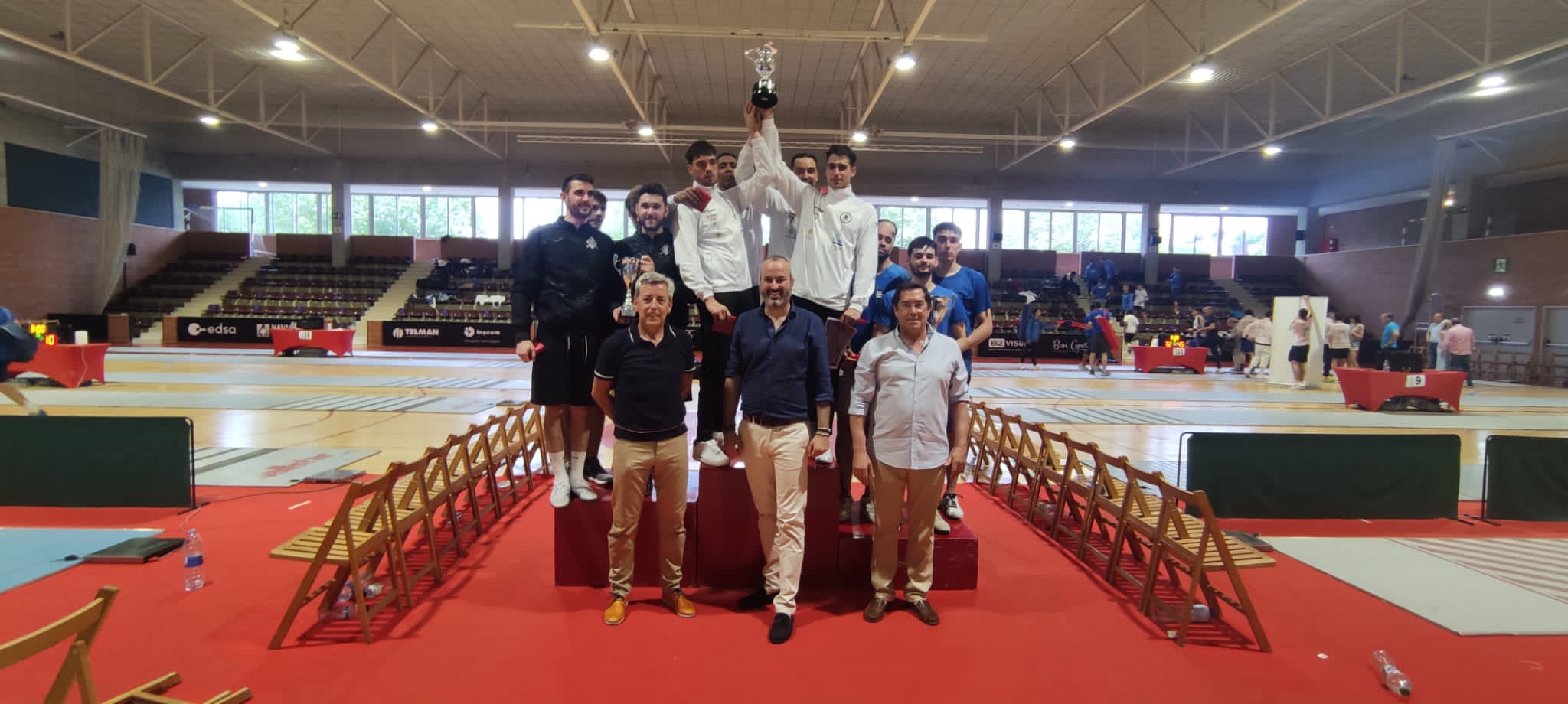 Destacada actuación navarra en el Torneo Nacional de Ranking de espada masculina celebrado en Pamplona